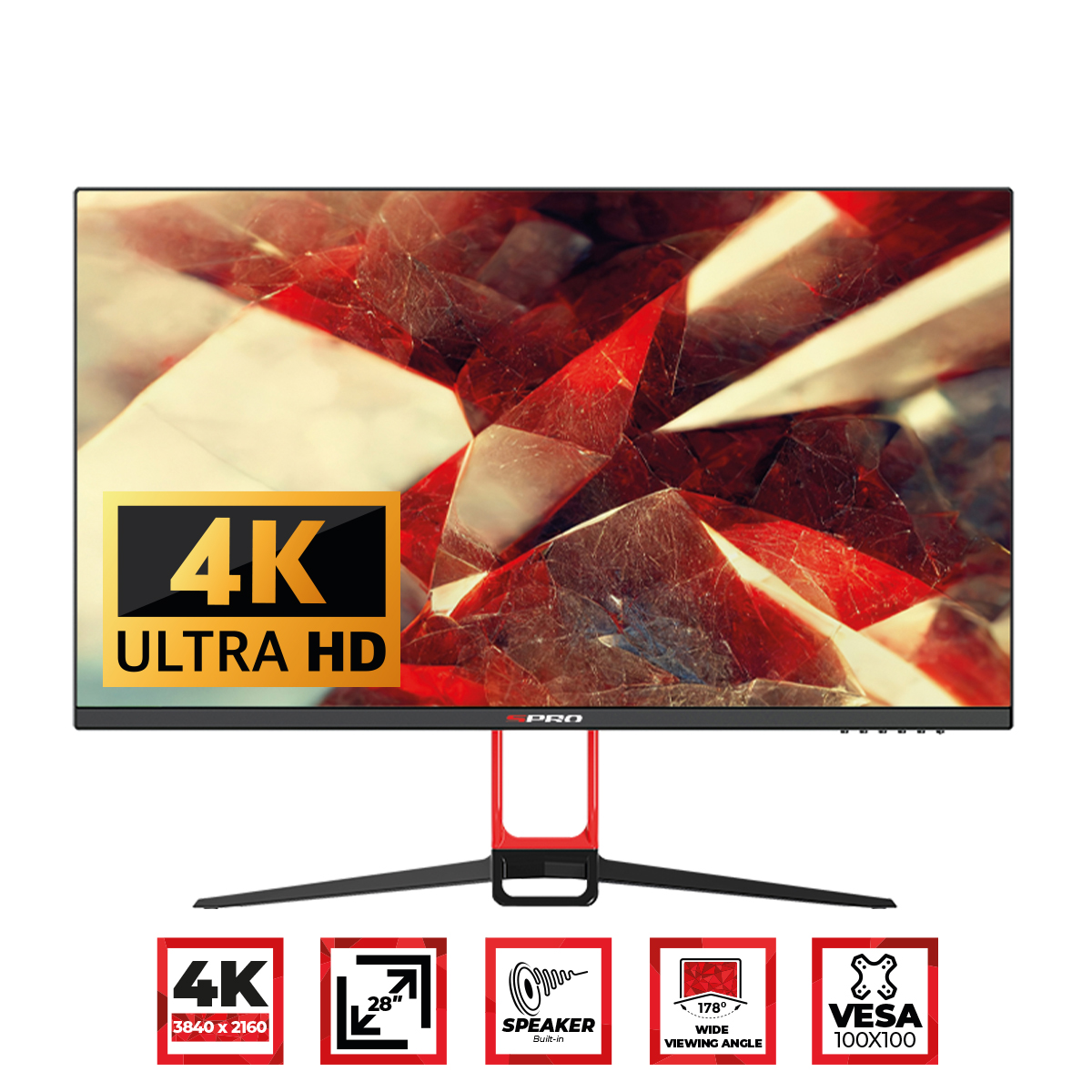 SPRO 4KMONITOR-28 28 inch 4K monitor