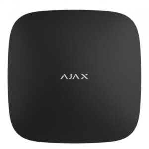 AJAX HUB 2, ZWART, MET 2X GSM EN IP COMMUNICATIE