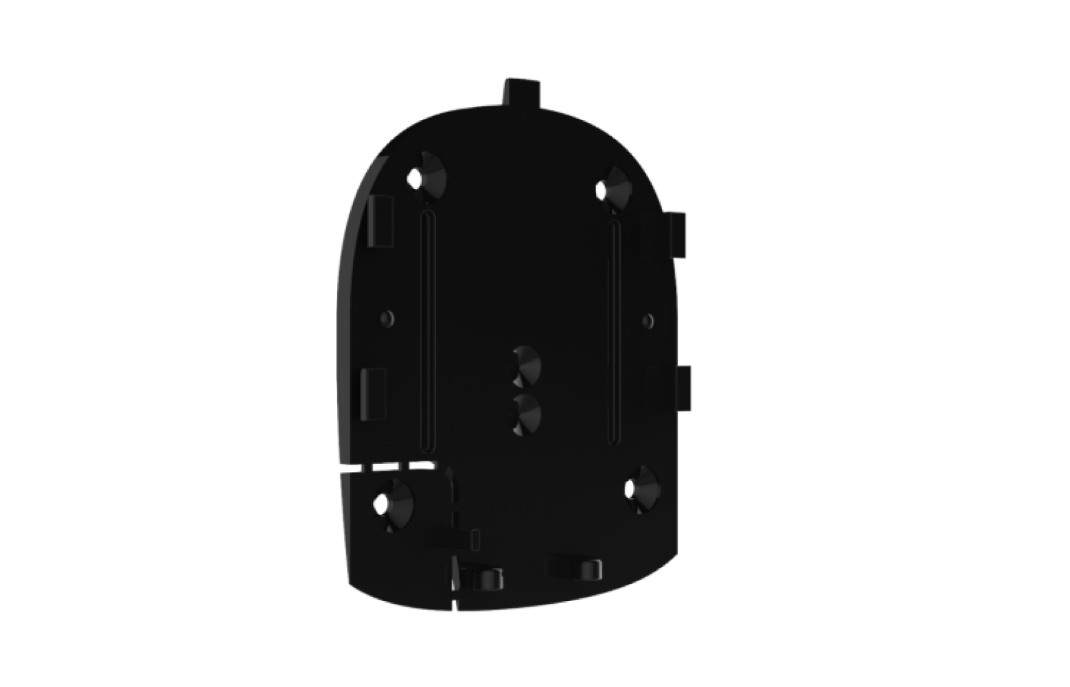 Ajax Ajax Hub alarmcentrale zwart zwart AJ-HUB/Z-MOUNT