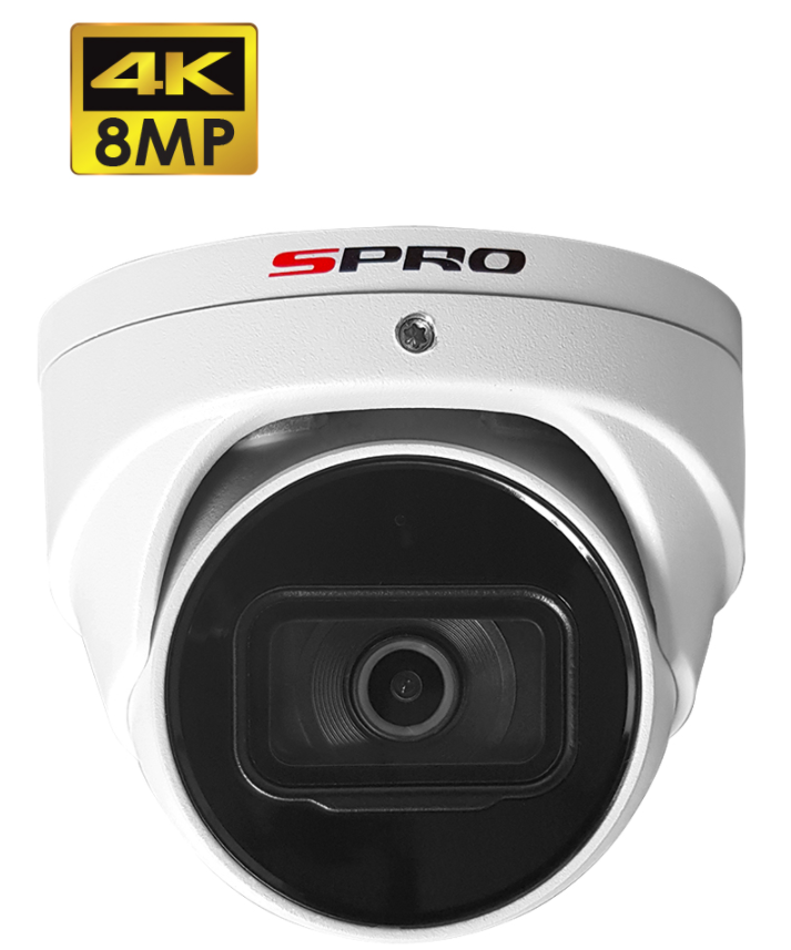 SPRO DHIPD80/28RW/30M-M 8MP turretcamera