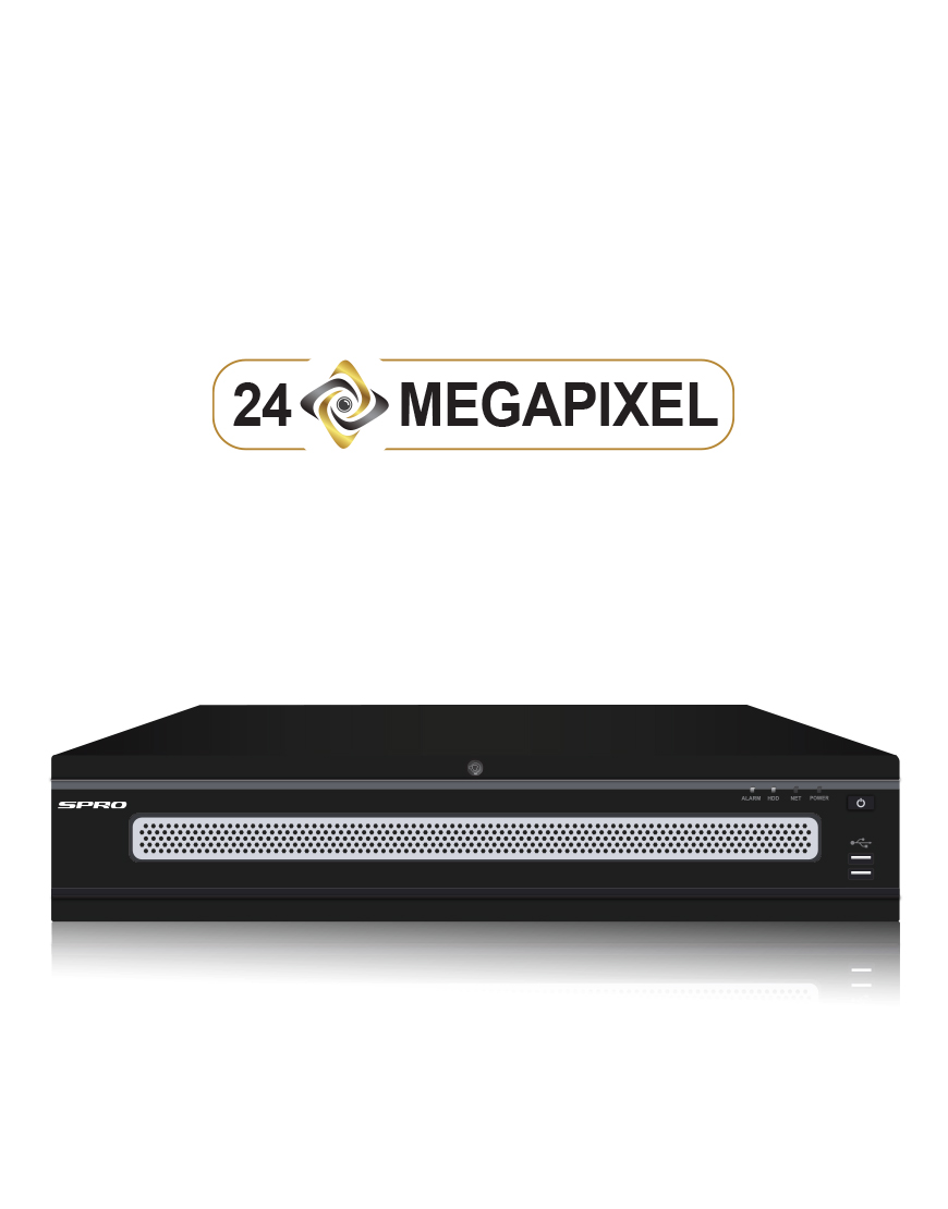 SPRO DHIPNVR64-4K-V2-0TB 64-kanaals NVR