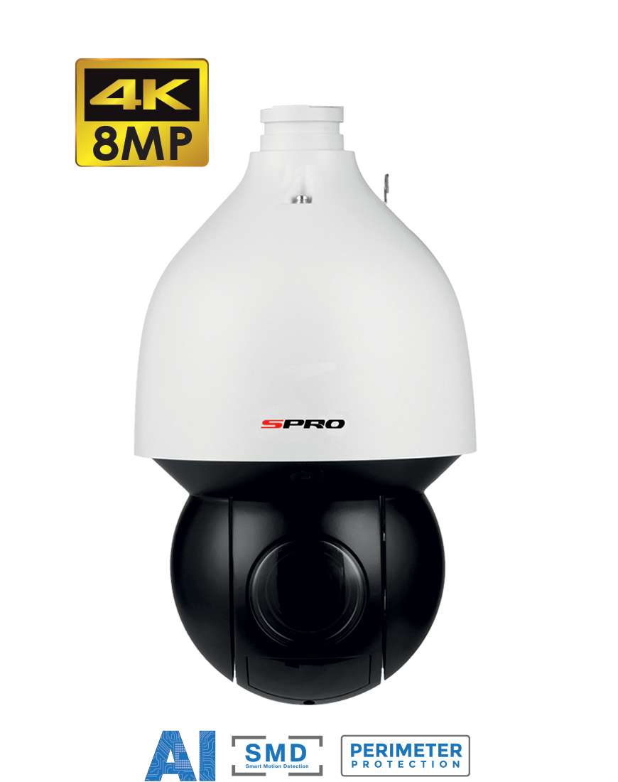 SPRO DHIPPTZ80/25XR-AI-V2 8MP PTZ camera