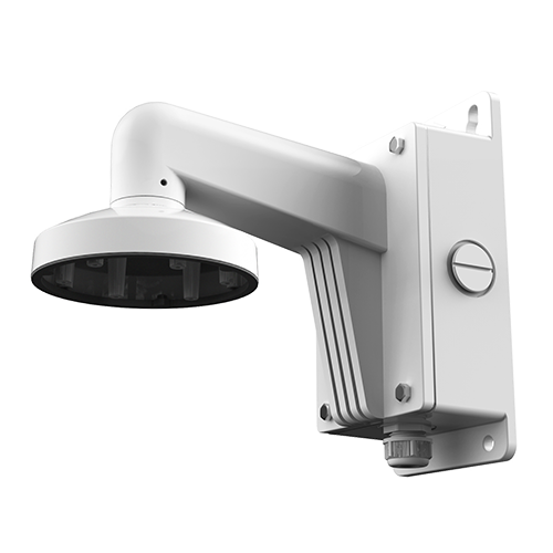 Hikvision DS-1273ZJ-140B witte muurbeugel met aansluitdoos