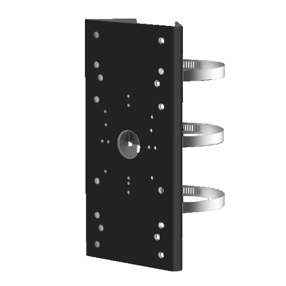 Hikvision DS-1275ZJ-SUS-BLACK zwarte paalbeugel