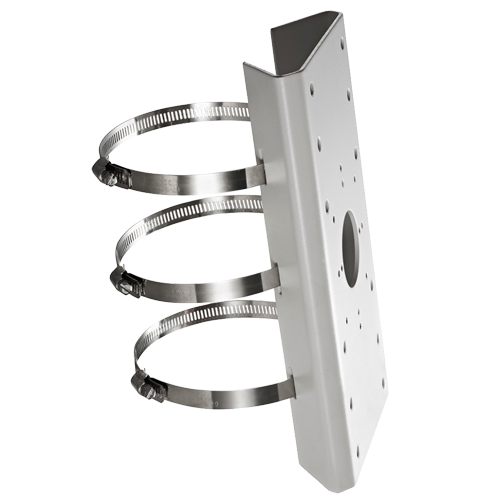 Hikvision DS-1275ZJ witte paalbeugel voor bulletcamera