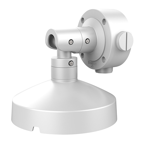 Hikvision DS-1283ZJ-DM25-M1 witte muurbeugel domecamera