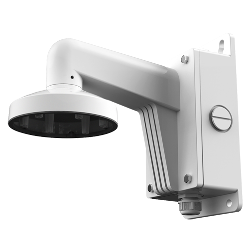 Hikvision DS-1473ZJ-135B witte muurbeugel met aansluitdoos