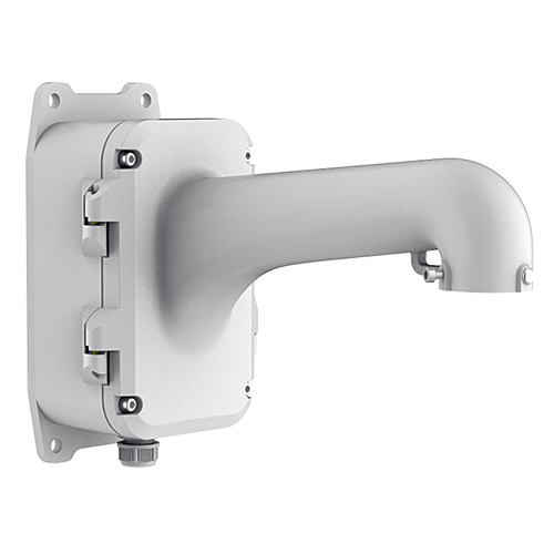 Hikvision DS-1604ZJ-B grote witte muurbeugel met aansluitdoos
