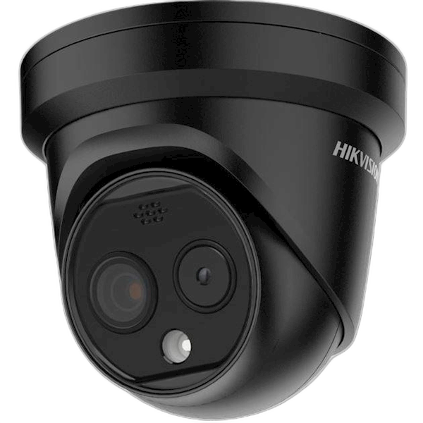 Hikvision DS-2TD1228-2/QA Black thermische camera zwart