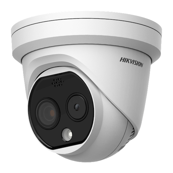 Hikvision DS-2TD1228-2/QA thermische domecamera