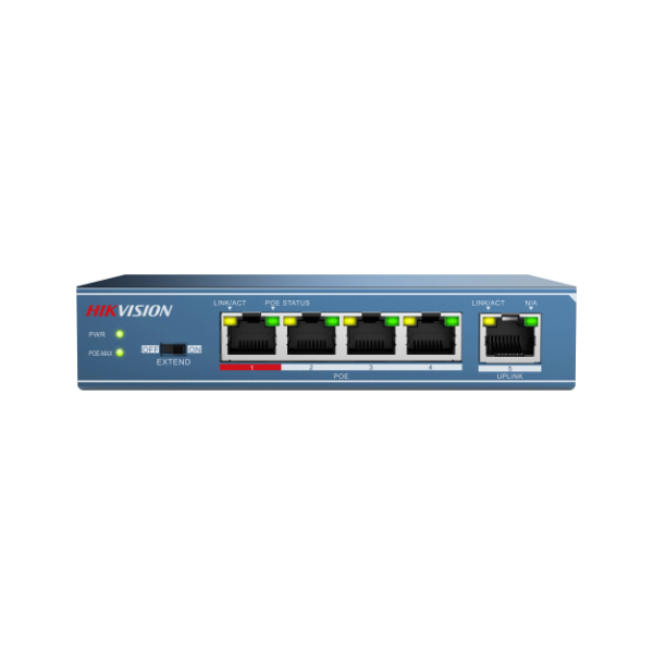 Hikvision DS-3E0105P-E/M(B) PoE switch