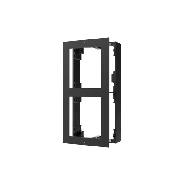 Hikvision DS-KD-ACW2 zwart 2-voudig opbouwframe